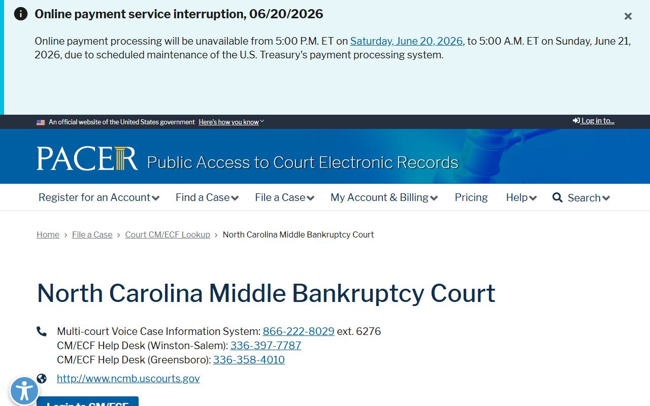 Montgomery County probate records federal bankruptcy PACER source